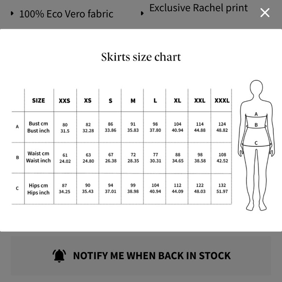 Eco Mini Twill Wrap Skirt From Rachel - Picture 6 of 6